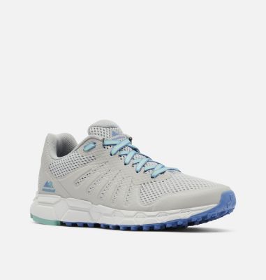 Women's F.K.T Attempt Trail Running Shoe COLUMBIA MONTRAIL F.K.T.&trade; ATTEMPT | 088 | 6, Steam, Velvet Cove, 3/4 front