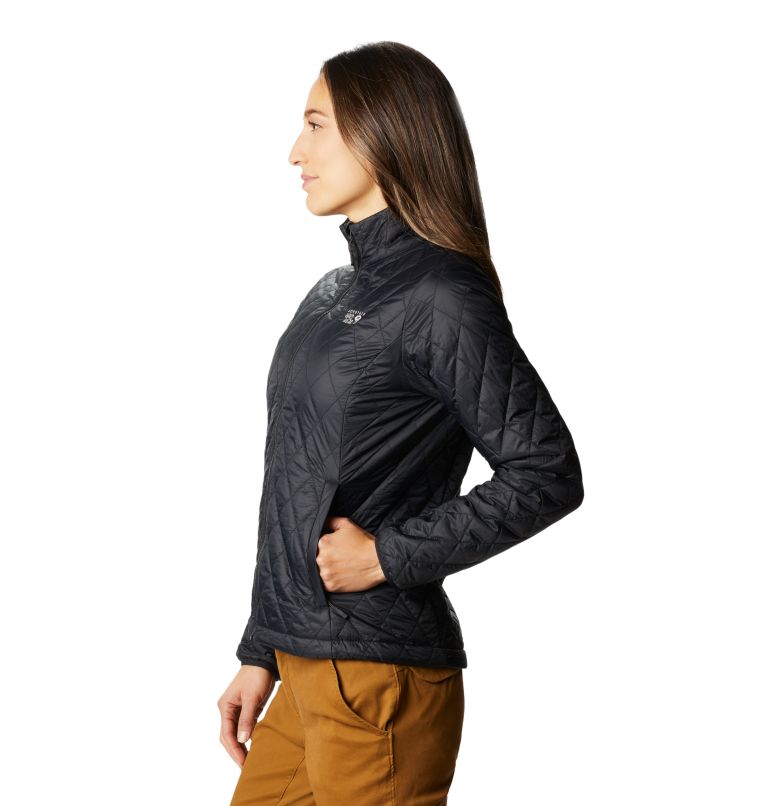 Thumbnail: Women's Derra Jacket, Color: Black, Graphite, image 3