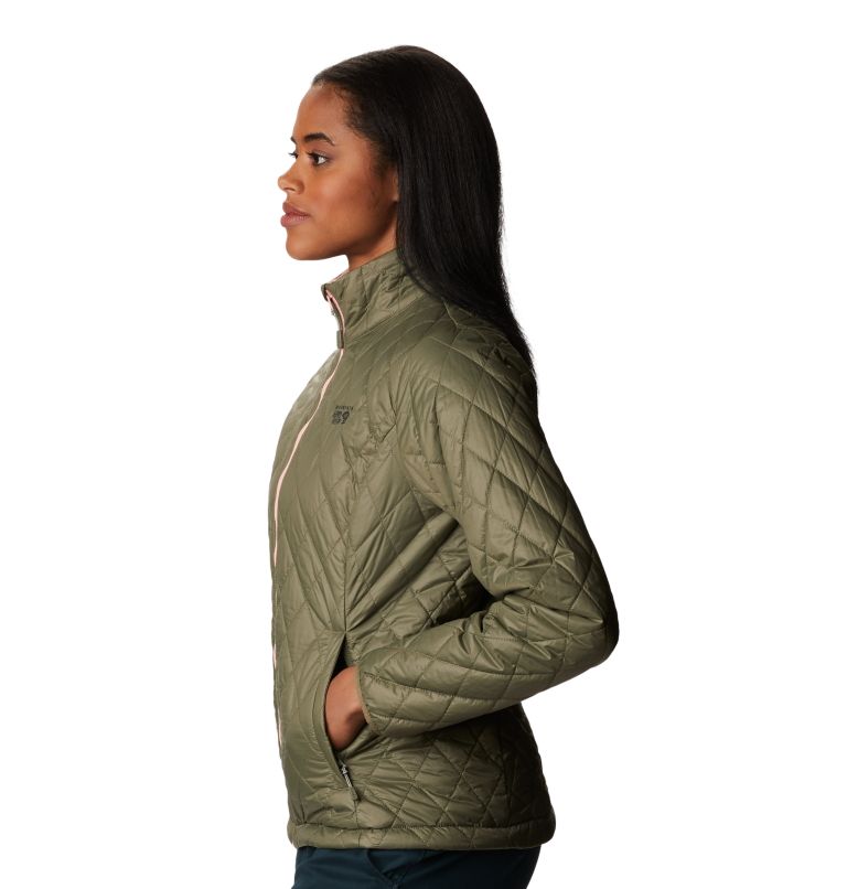 Thumbnail: Women's Derra Jacket, Color: Stone Green, image 3