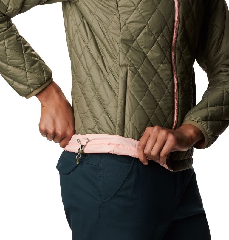 Women's Derra Jacket, Color: Stone Green, image 5