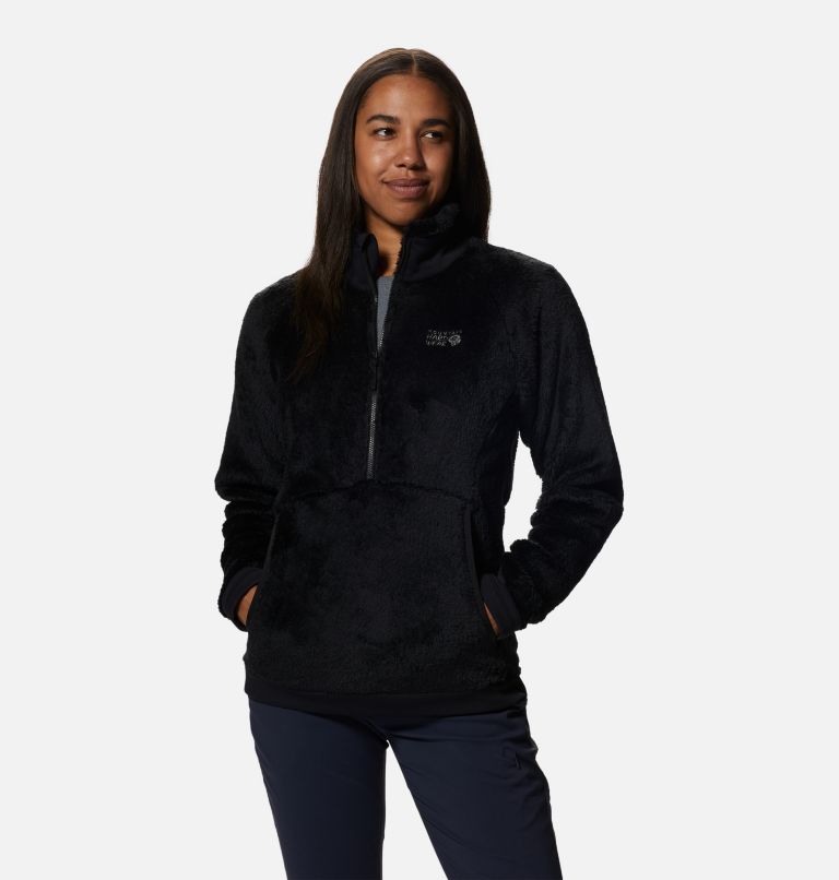 Women's Polartec® High Loft® Pullover, Color: Black, image 5