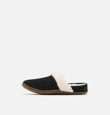 NAKISKA Slide II Women's Slipper, Color: Black, Natural, image 12