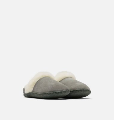 NAKISKA Slide II Women's Slipper, Color: Quarry, Grill, image 2