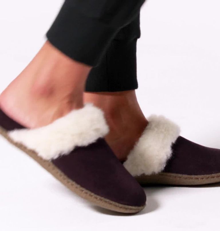 Women's NAKISKA Slide II Slippers, Color: New Cinder, Gum
