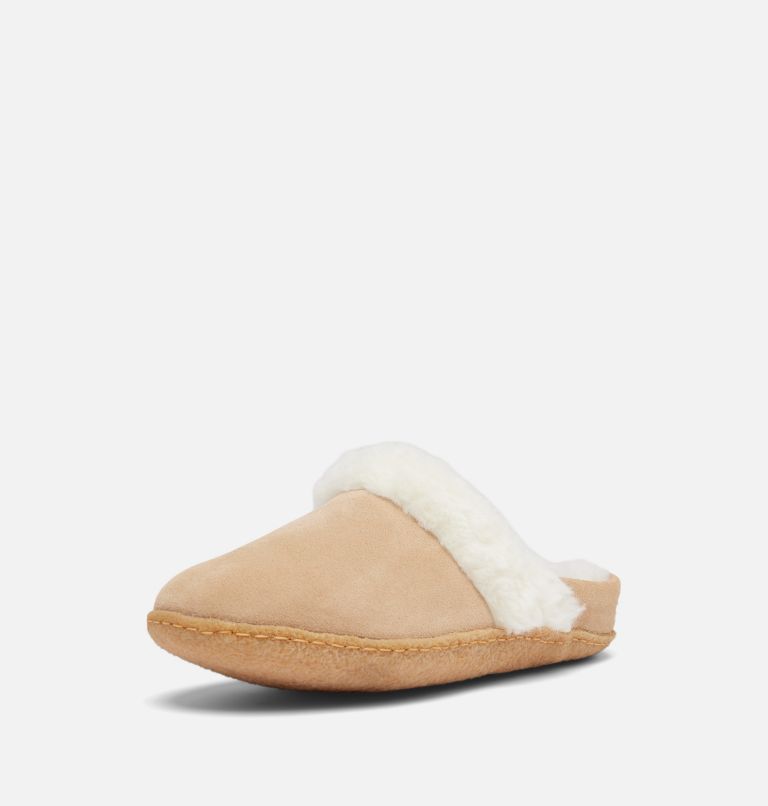 Women's NAKISKA Slide II Slippers, Color: Dusty Tan, Natural, image 8