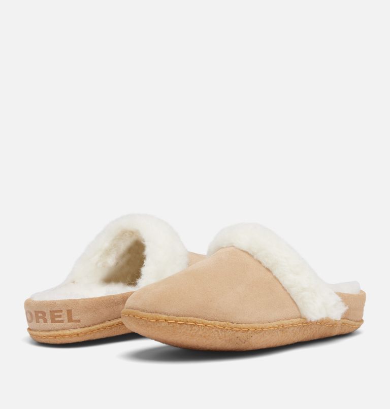 Women's NAKISKA Slide II Slippers, Color: Dusty Tan, Natural, image 9