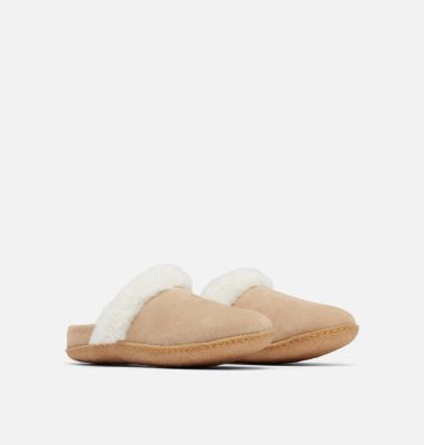 NAKISKA Slide II Women's Slipper, Color: Dusty Tan, Natural, image 6