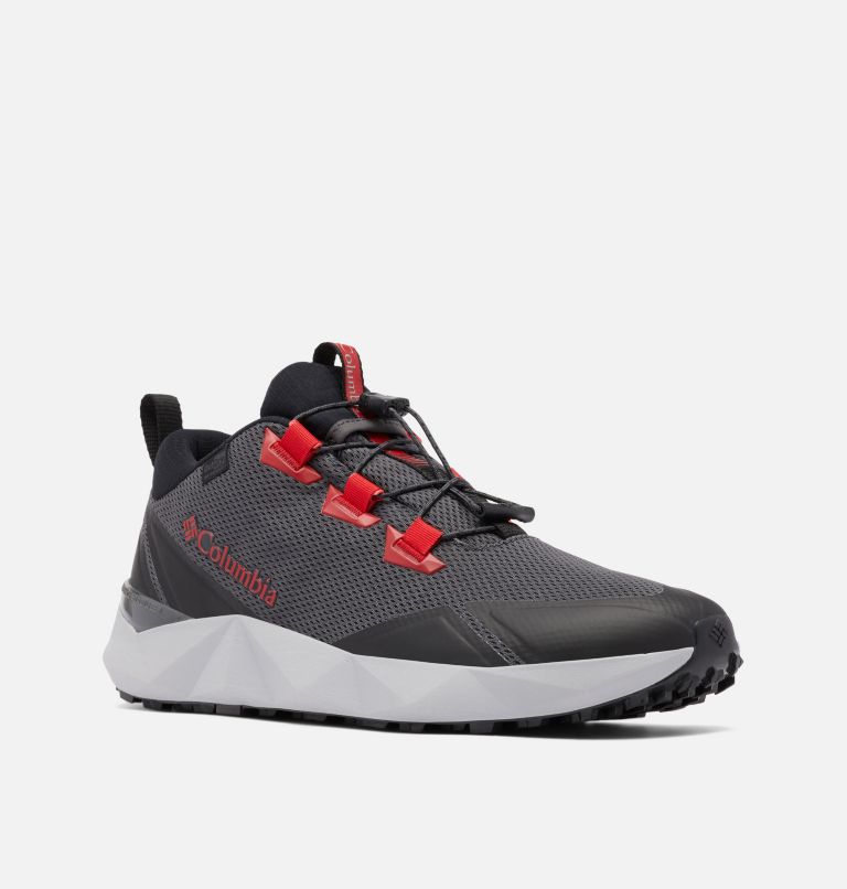 Zapatilla de deporte OutDry® Facet 30 para hombre, Color: Black, Bright Red, image 2