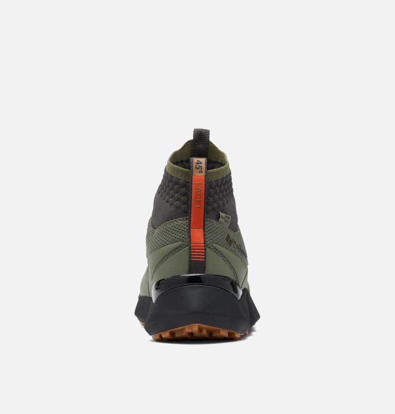 Men's Facet 45 OutDry Shoe, Color: Stone Green, Autumn Orange, image 8