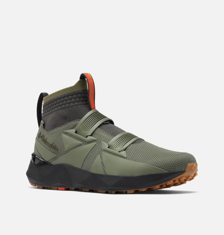 Men's Facet 45 OutDry Shoe, Color: Stone Green, Autumn Orange