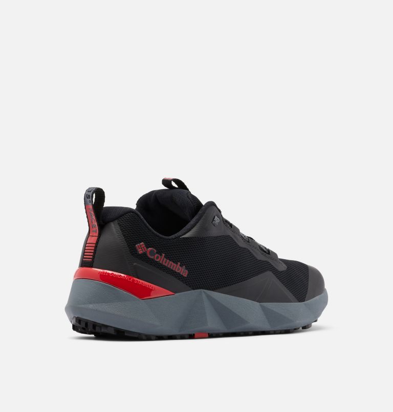 Men's Facet 15 Shoe, Color: Black, Bright Red, image 9