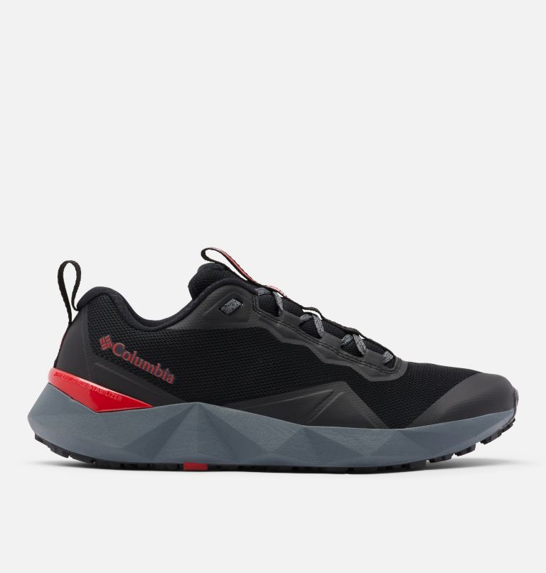 Men's Facet 15 Shoe, Color: Black, Bright Red, image 1