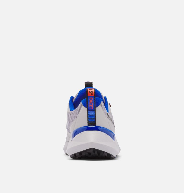 Men's Facet 15 Walking Shoe, Color: Steam, Cobalt Blue, image 8
