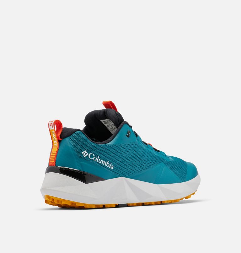 Men's Facet 15 Walking Shoe, Color: River Blue, Red Quartz, image 9