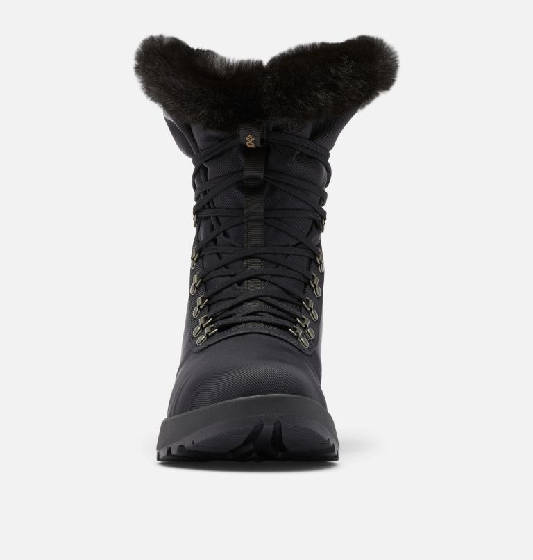 Women's Slopeside Village High Winter Boot, Color: Black, Mud, image 7