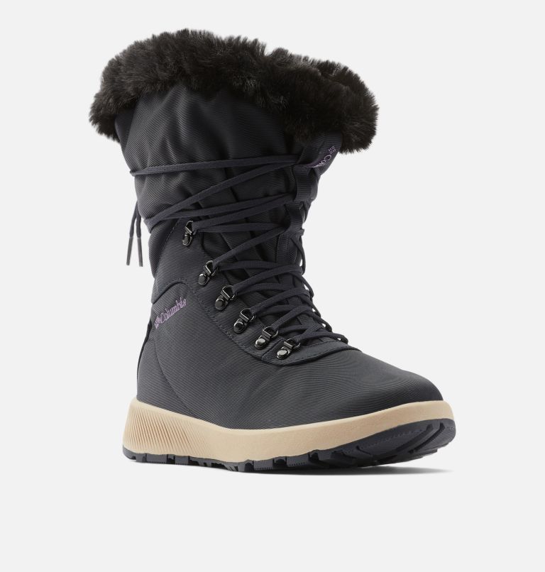 SLOPESIDE VILLAGE OMNI-HEAT HI | 444 | 12, Color: Extreme Midnight, Cyber Purple, image 2