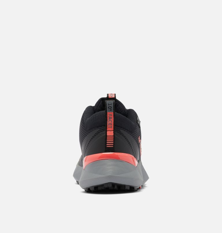 Zapatilla de deporte OutDry® Facet 30 para mujer, Color: Black, Red Coral, image 8