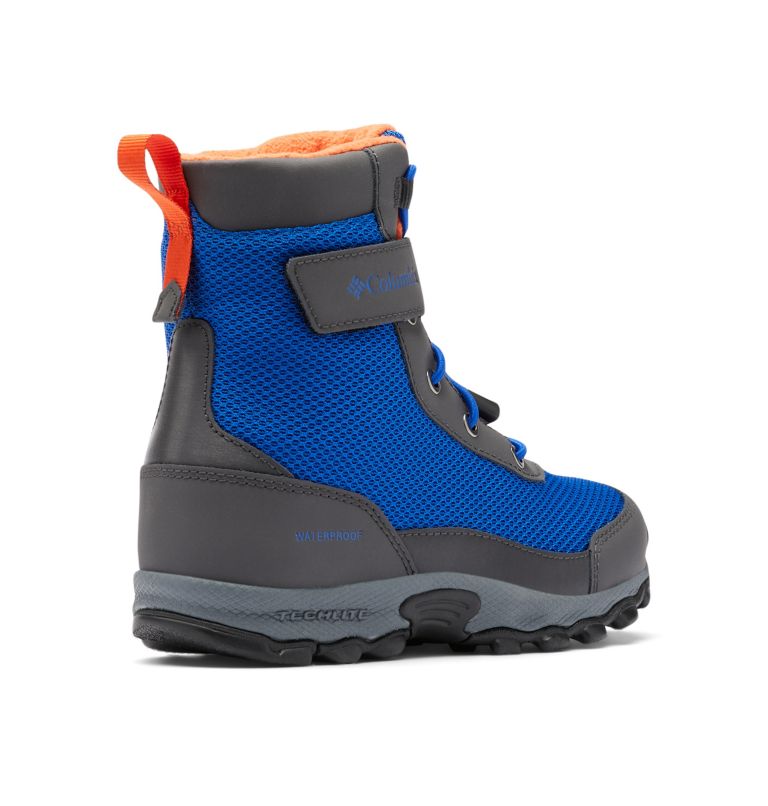 Botte imperméable Hyper-Boreal Omni-Heat pour grand enfant, Color: Cobalt Blue, Tangy Orange, image 9