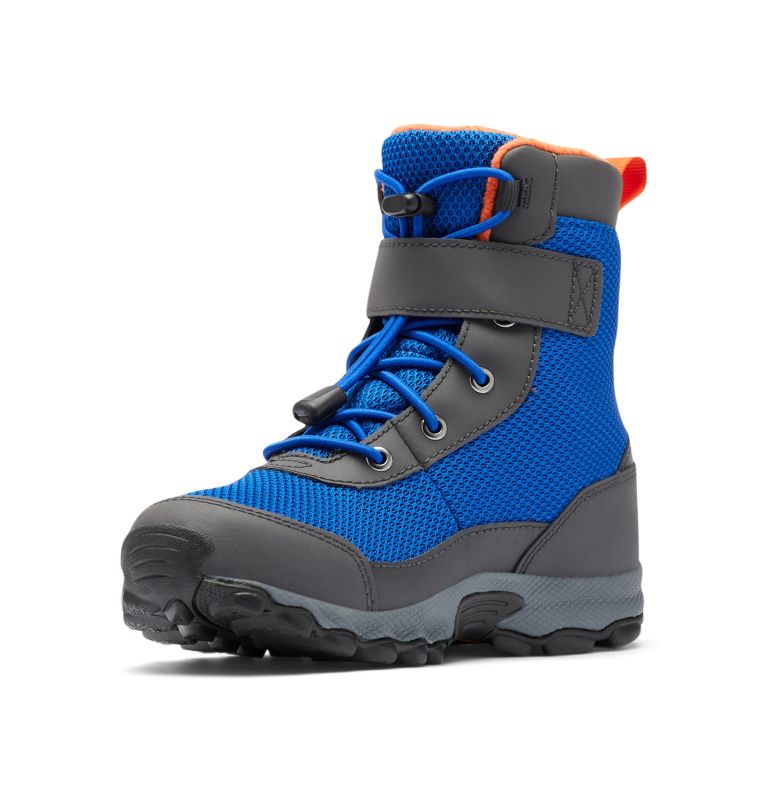 Botte imperméable Hyper-Boreal Omni-Heat pour grand enfant, Color: Cobalt Blue, Tangy Orange, image 6