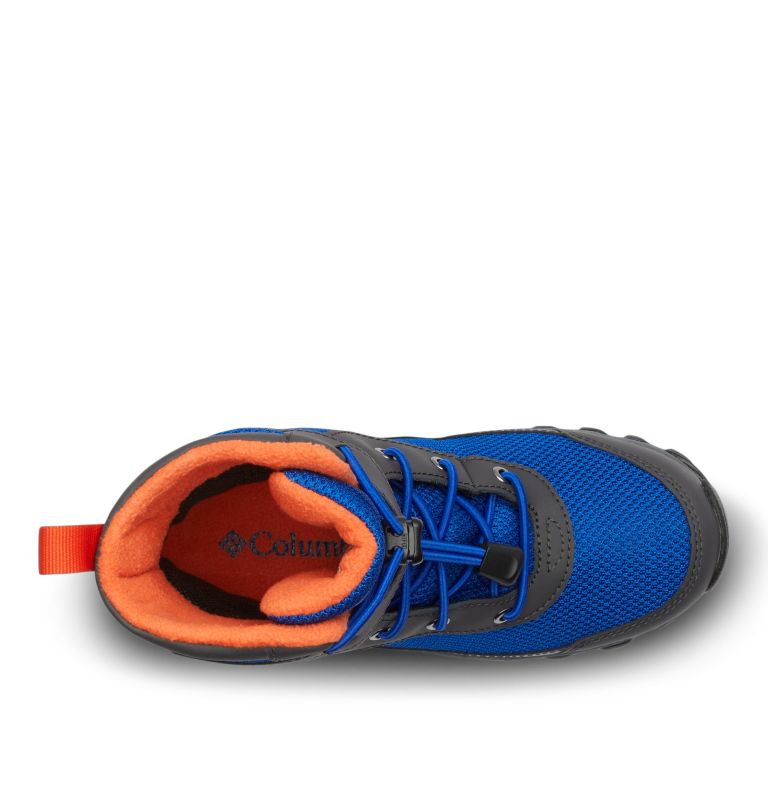 Botte imperméable Hyper-Boreal Omni-Heat pour grand enfant, Color: Cobalt Blue, Tangy Orange, image 3
