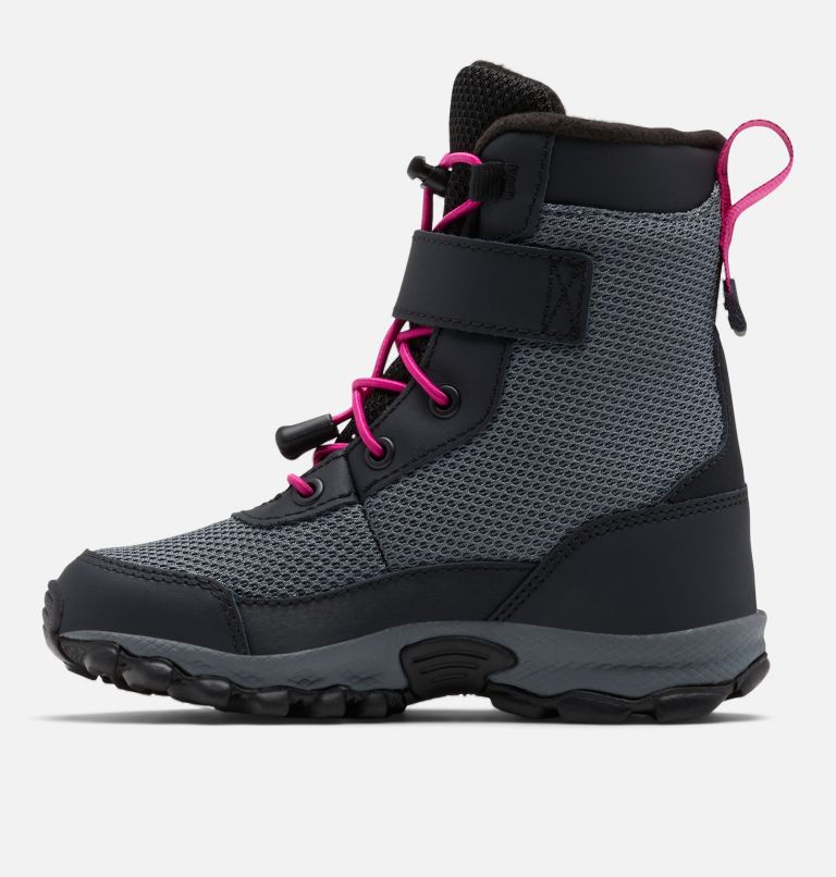 CHILDRENS HYPER-BOREAL OMNI-HEAT WP, Color: Black, Wild Fuchsia, image 5