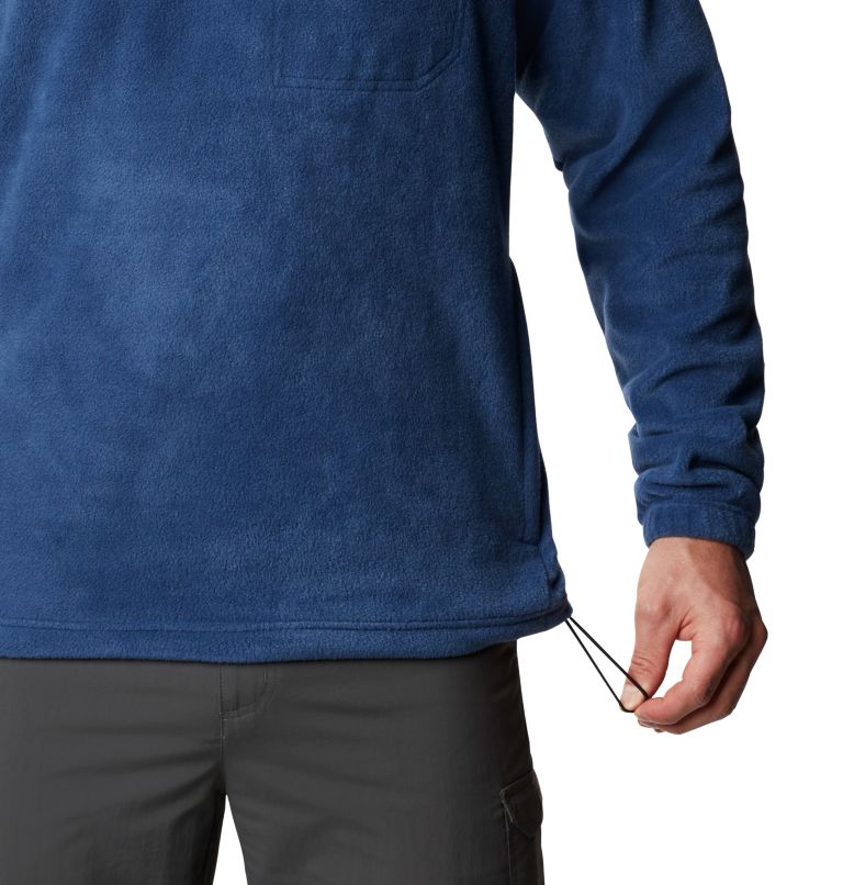 Thumbnail: Men's PFG Grander Marlin MTR Fleece Pullover, Color: Carbon, image 5
