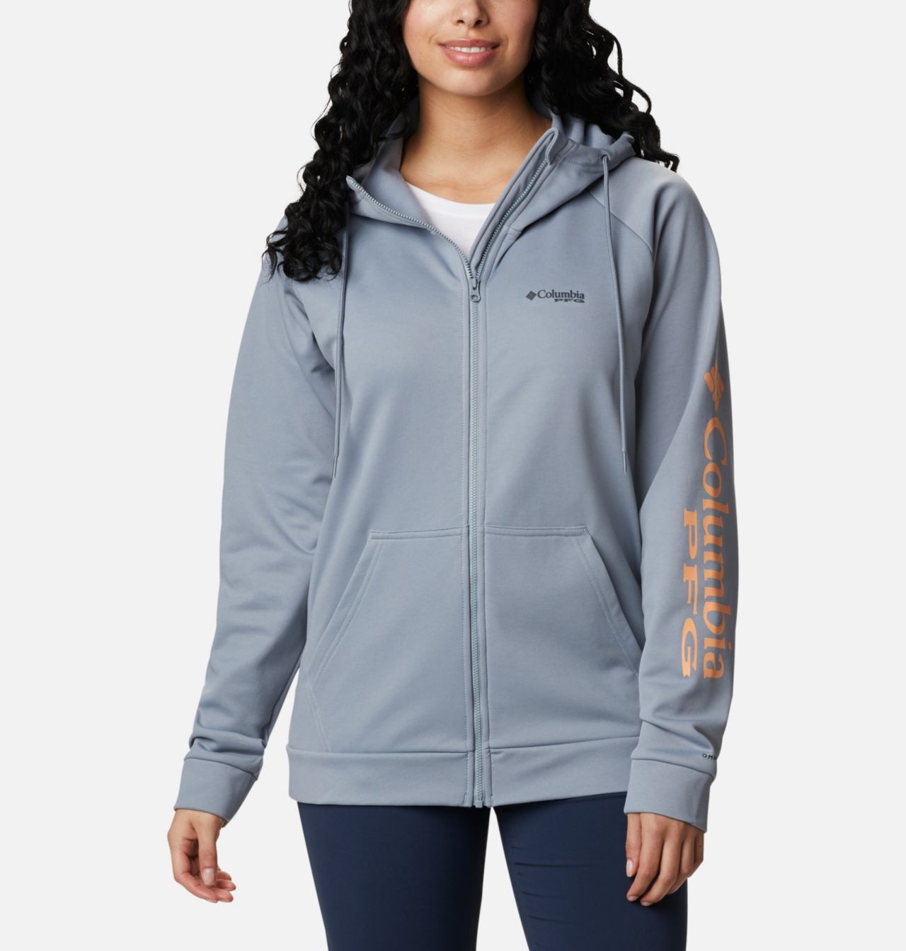 Women's PFG Tidal™ Full Zip Fleece Hoodie 1