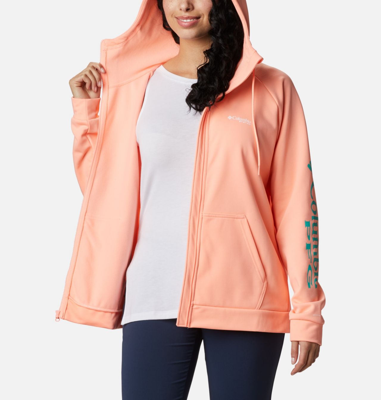Women's PFG Tidal™ Full Zip Fleece Hoodie 5