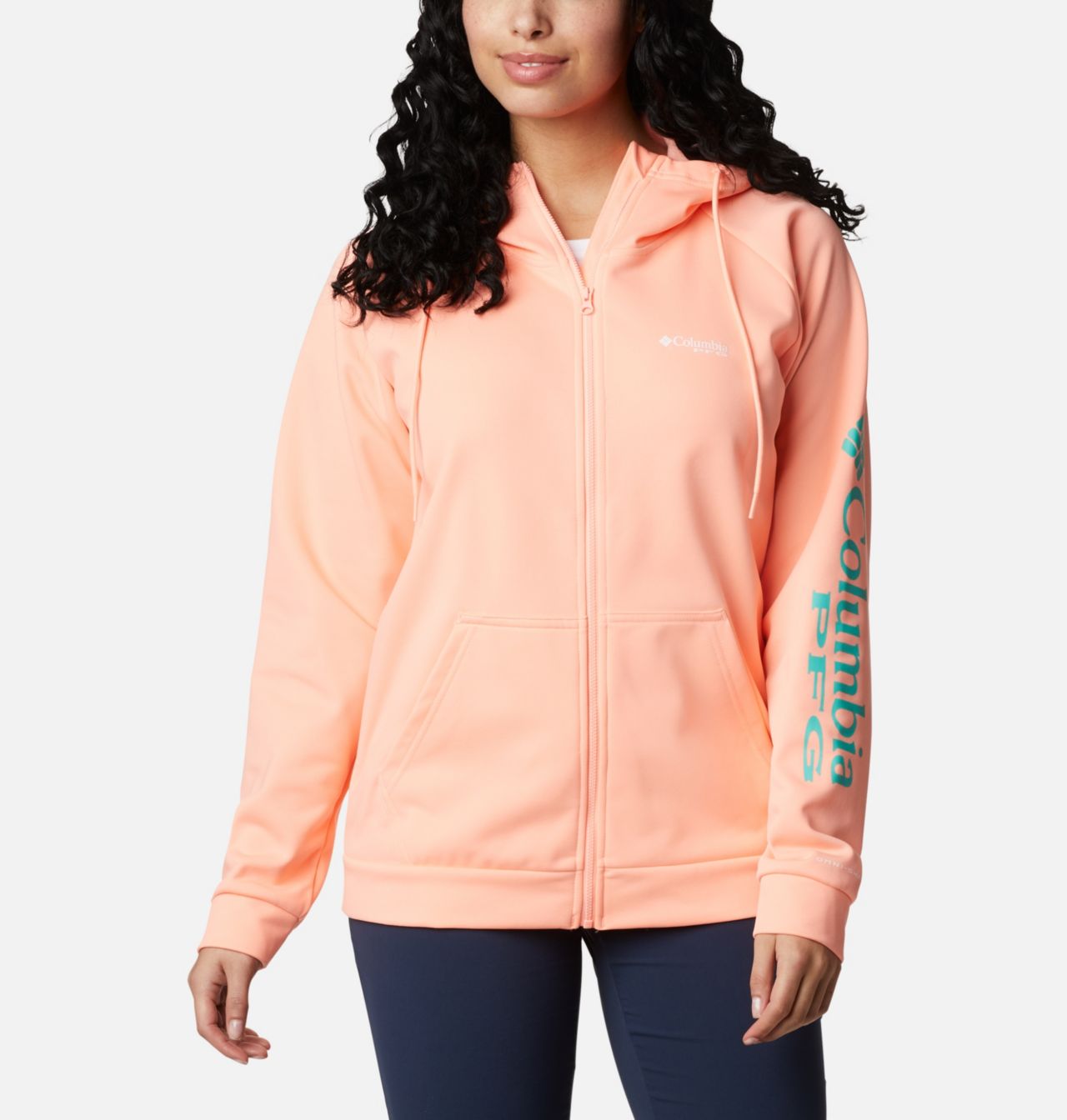 Women's PFG Tidal™ Full Zip Fleece Hoodie 1