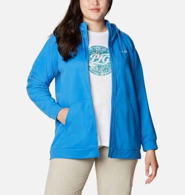women's plus size full zip hoodie