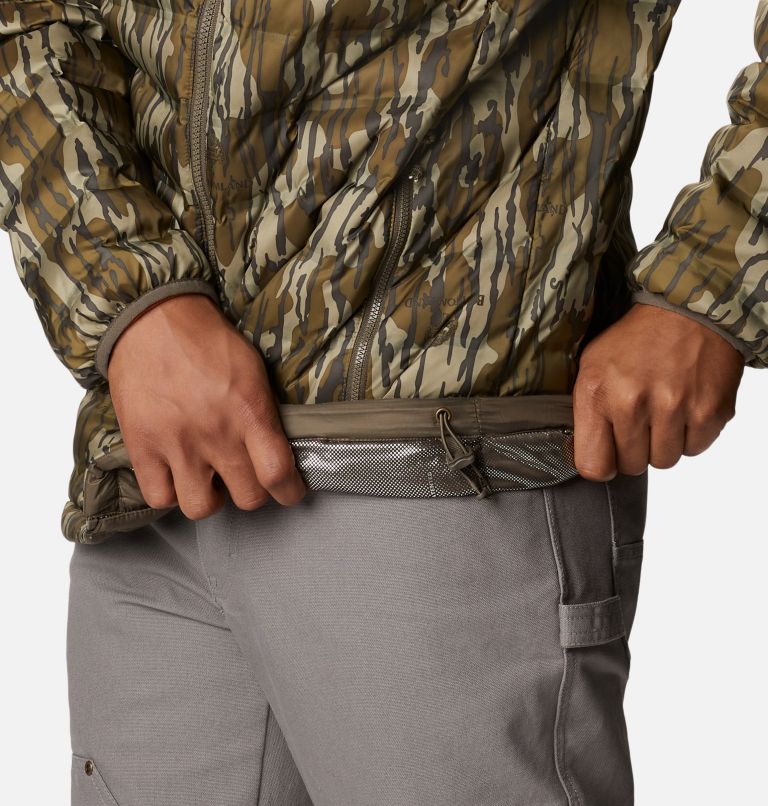 Men's PHG Trophy Rack Omni-Heat Heat Seal Puffer Jacket, Color: Mossy Oak Bottomland, image 8