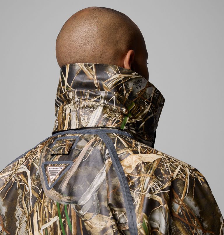 Men's Widgeon ODX Wader Hooded Shell, Color: Realtree Max7, image 10