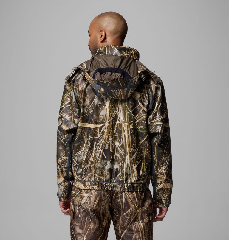 Men's Widgeon ODX Wader Hooded Shell, Color: Realtree Max7, image 3