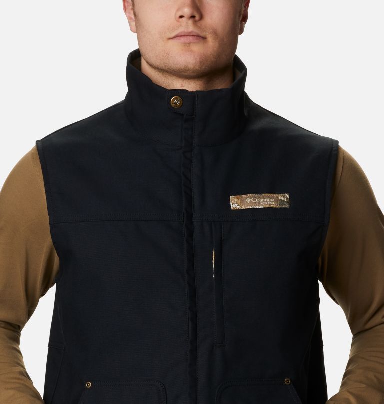 Thumbnail: Men's PHG Roughtail Work Vest, Color: Black, image 4