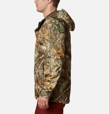 mens camo rain jacket