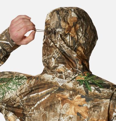 camo rain jacket for men