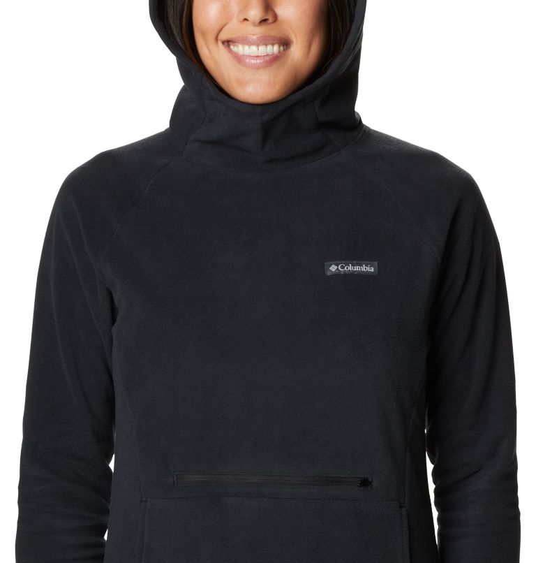 Women's Ali Peak Hooded Fleece, Color: Black, image 4