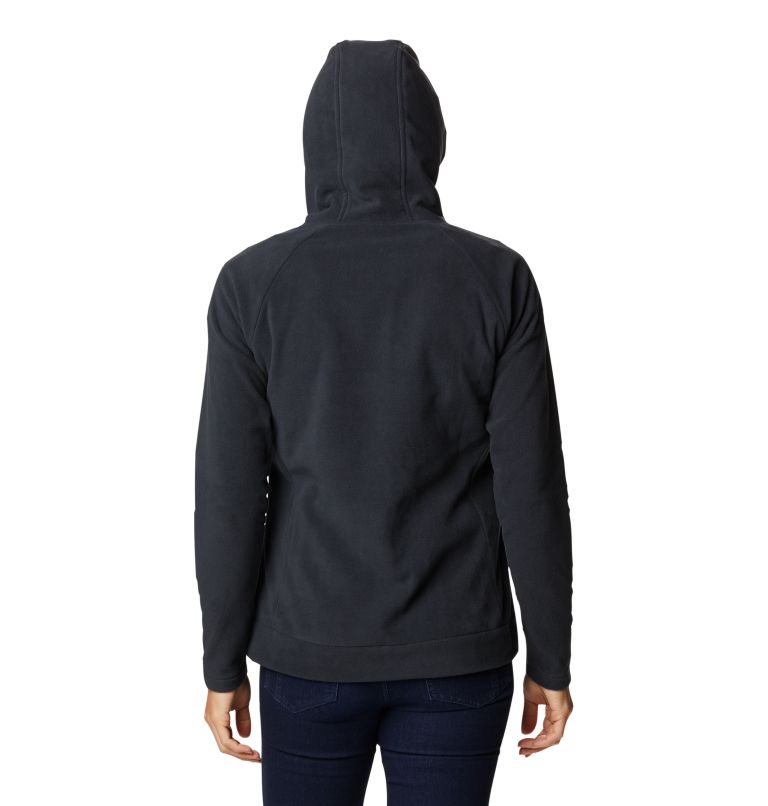 Women's Ali Peak Hooded Fleece, Color: Black, image 2