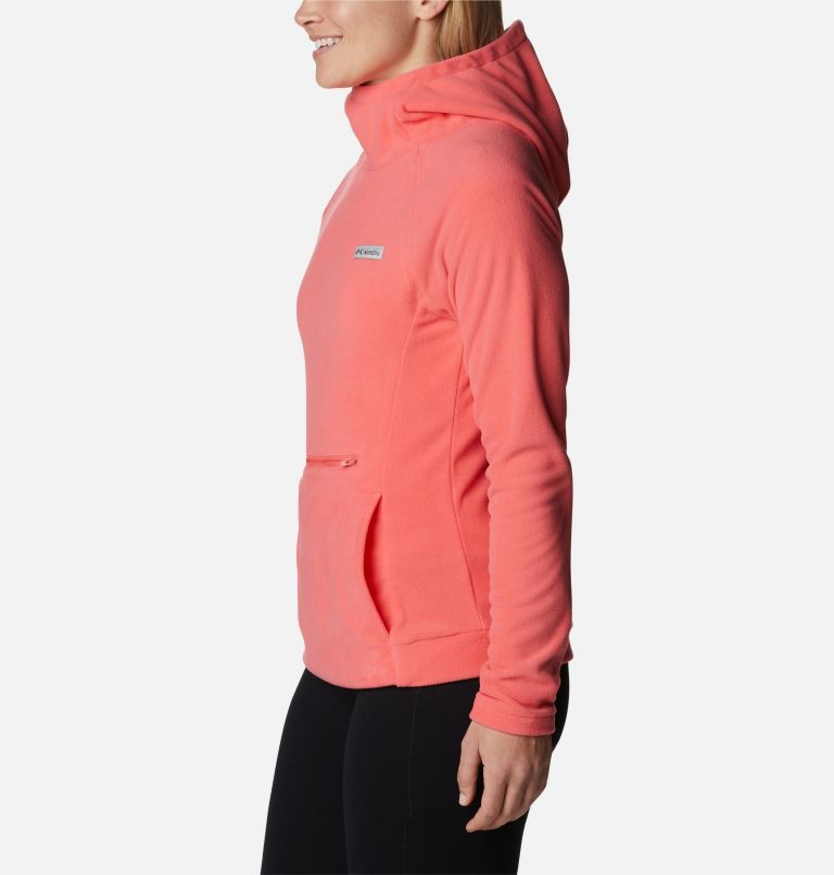 Chandail à capuchon en laine polaire Ali Peak pour femme, Color: Blush Pink, image 3
