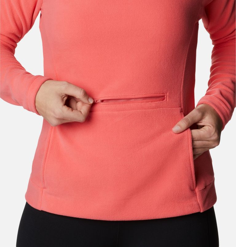 Chandail à capuchon en laine polaire Ali Peak pour femme, Color: Blush Pink, image 5