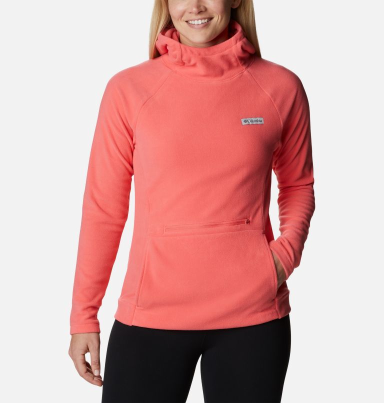 Chandail à capuchon en laine polaire Ali Peak pour femme, Color: Blush Pink, image 1