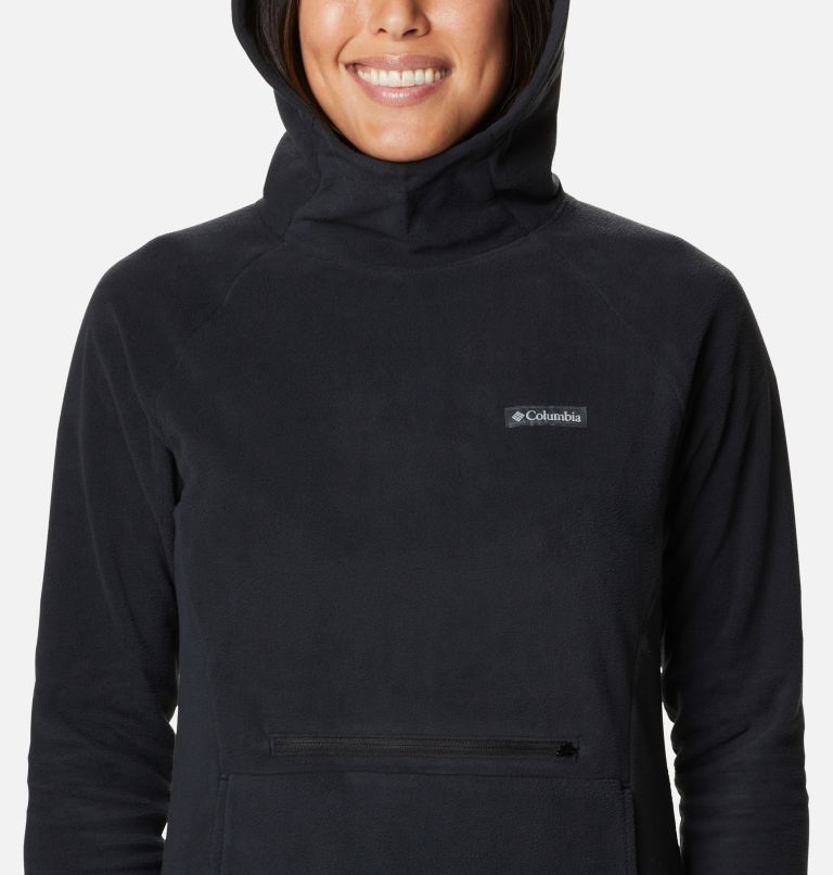 Thumbnail: Women's Ali Peak Hooded Fleece, Color: Black, image 4