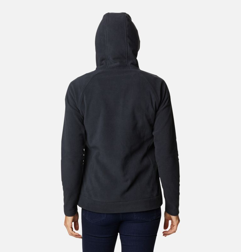 Women's Ali Peak Hooded Fleece, Color: Black, image 2
