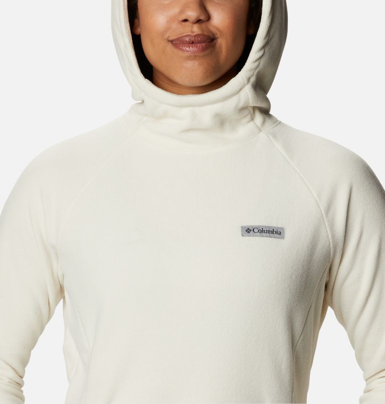 Women's Ali Peak Hooded Fleece, Color: Chalk, image 4