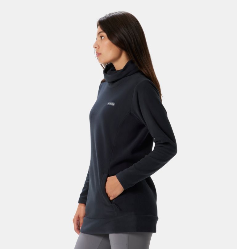 Women's Ali Peak Fleece Tunic, Color: Black