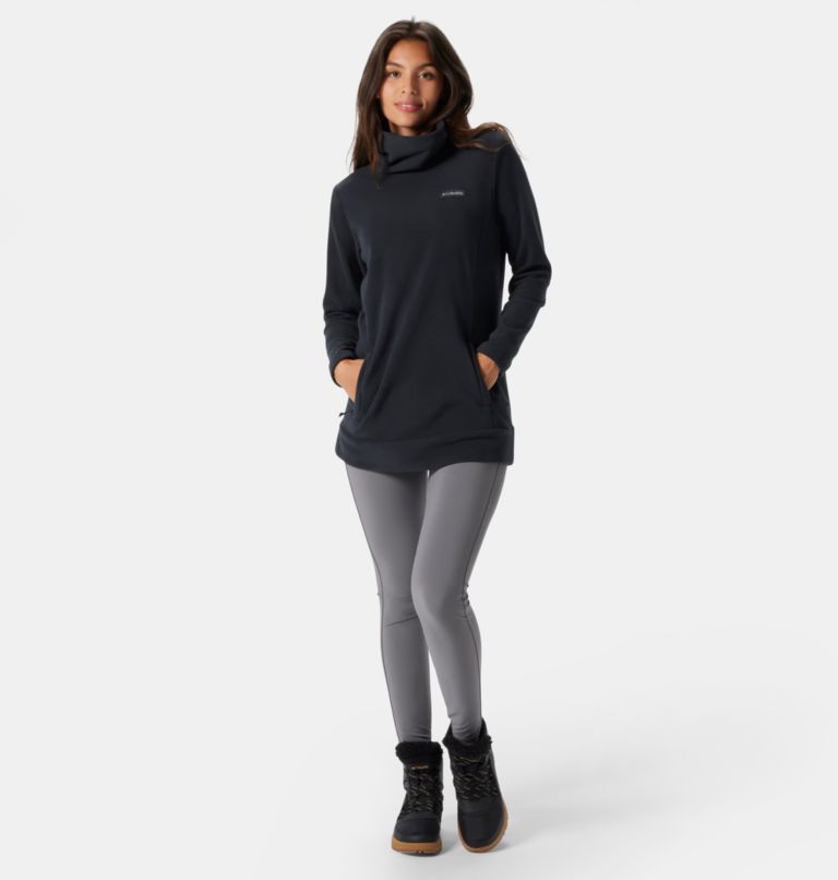 Tunique en laine polaire Ali Peak pour femme, Color: Black, image 7