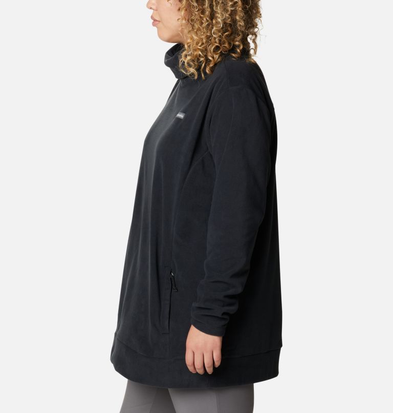 Tunique en laine polaire Ali Peak pour femme - Grandes tailles, Color: Black, image 3