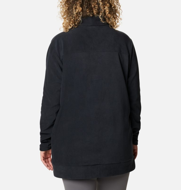 Women's Ali Peak Fleece Tunic - Plus Size, Color: Black