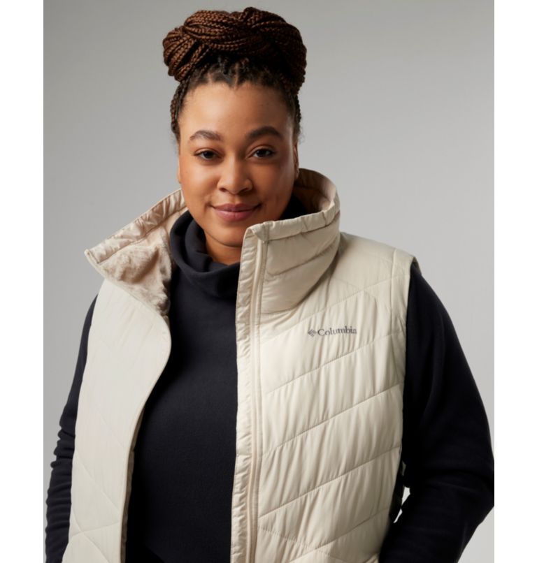 Thumbnail: Tunique en laine polaire Ali Peak pour femme - Grandes tailles, Color: Black, image 7