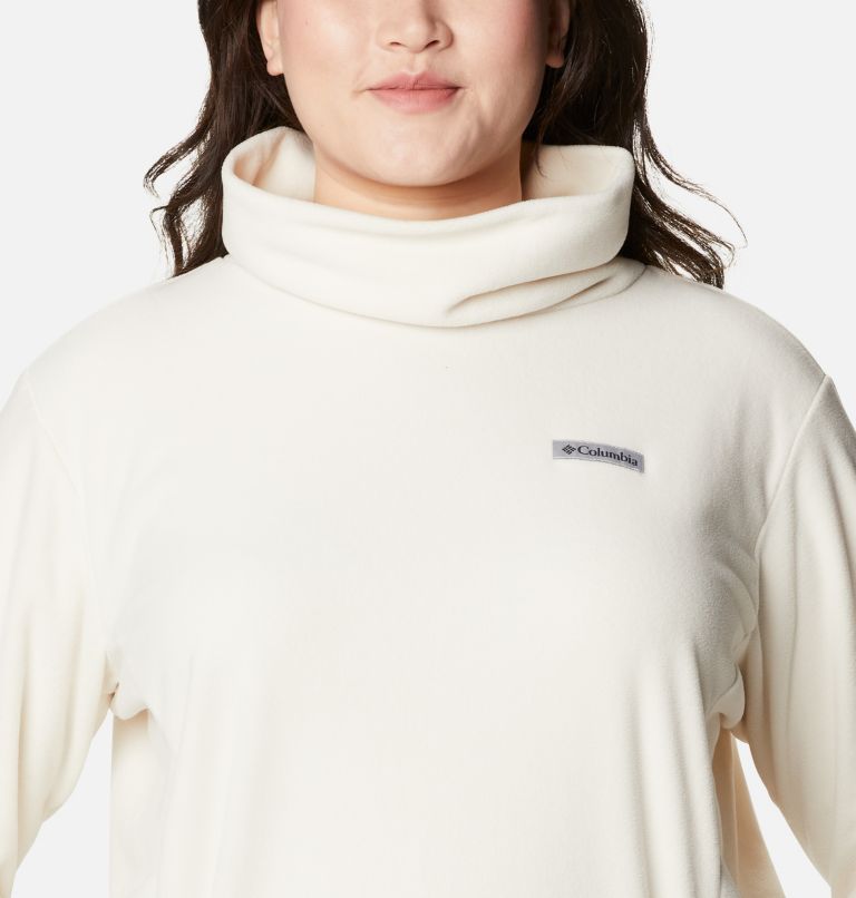 Tunique en laine polaire Ali Peak pour femme - Grandes tailles, Color: Chalk, image 4